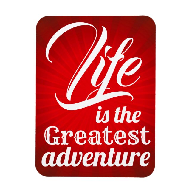 Imán La vida es la aventura más grande (Vertical)