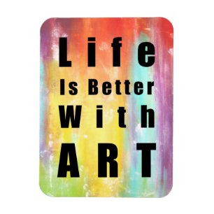 Imán La vida es mejor con arte