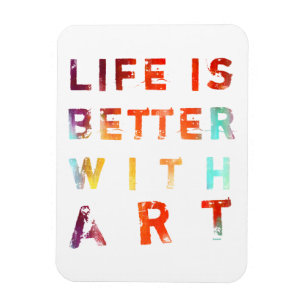 Imán La vida es mejor con arte