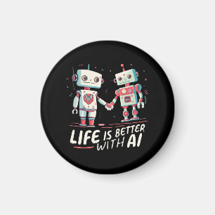 Imán La vida es mejor con IA