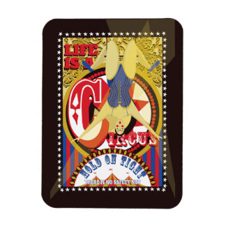 Imán La vida es un circo, un artista del trapecio bajo 