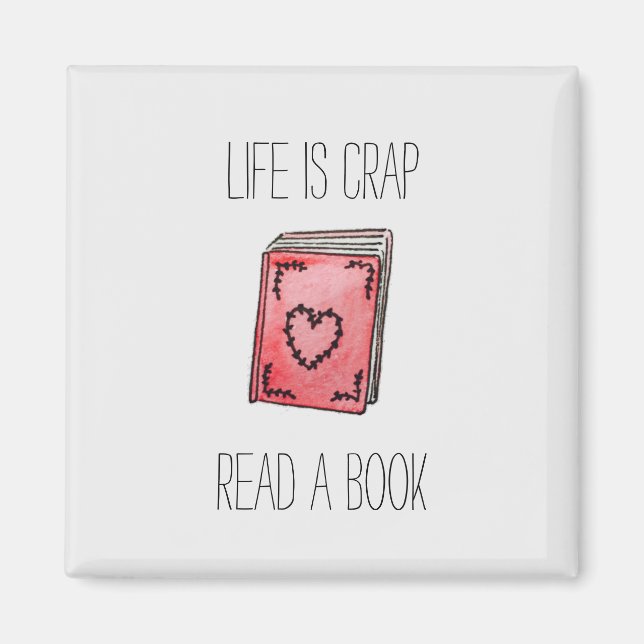 Imán La vida es un desastre (Frente)