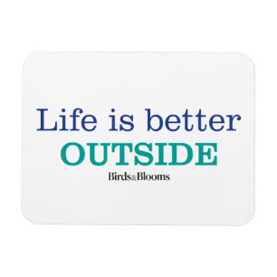 Imán La vida es un mejor exterior