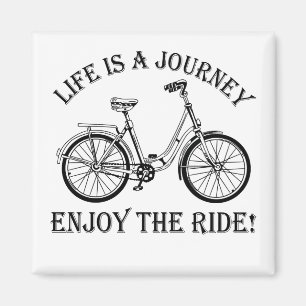 Imán La Vida Es Un Viaje Disfrutar El Paseo