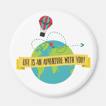 La Vida Es Una Aventura Con Tu Magnet