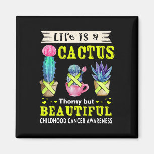 Imán La vida es una conciencia del cáncer infantil en C