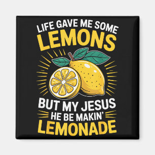 Imán La vida me dio algunos limones pero mi Jesús