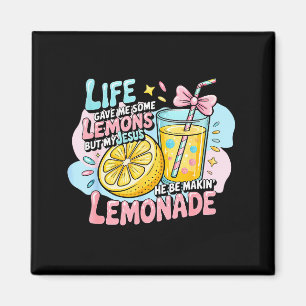 Imán La vida me dio algunos limones pero mi Jesús los c
