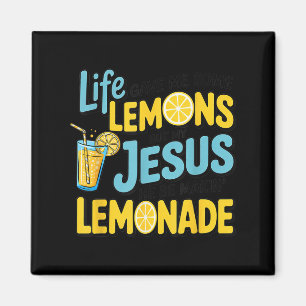 Imán La vida me dio un limón pero mi Jesús lo está haci
