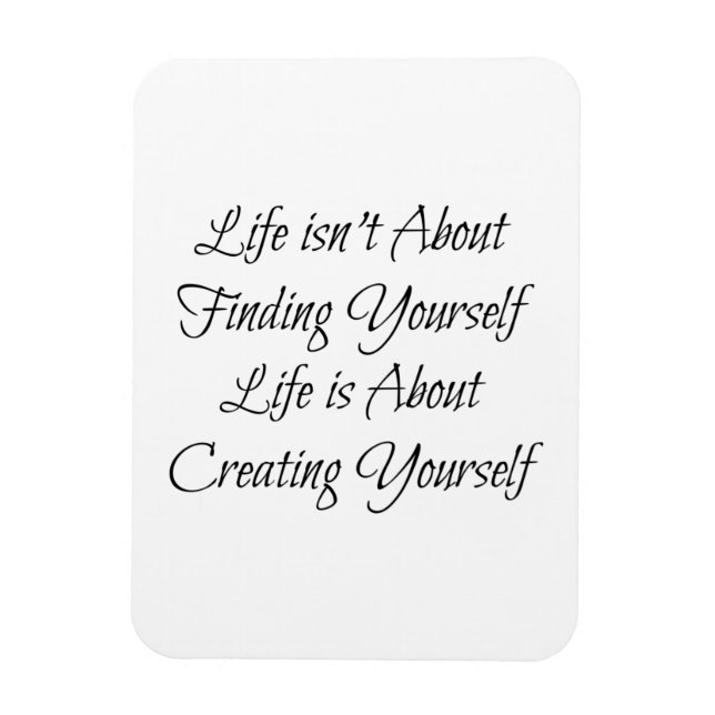 Imán La vida no se trata de encontrarte, se trata de... (Vertical)