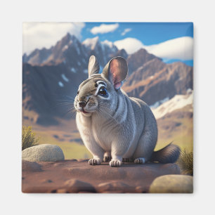 Imán La vida salvaje de Chinchilla: El flamante roedor