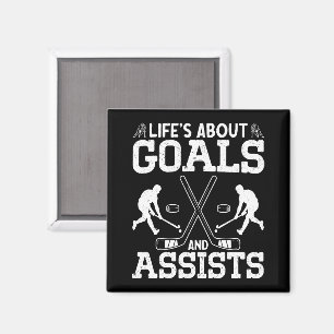 Imán La vida trata sobre los objetivos y ayuda a los am