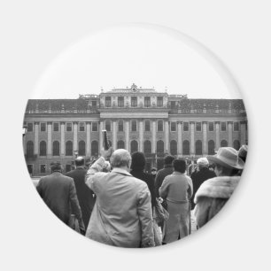 Imán La vieja Austria Viena Schonbrunn 1970