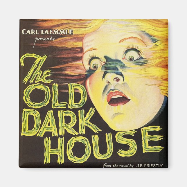 Imán La vieja casa oscura - afiche de la época de 1932 (Frente)