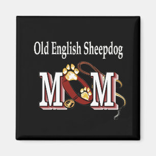 Imán la vieja madre inglesa SHEEPDOG Magnet