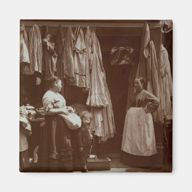 Imán La vieja tienda de ropa, siete diales, de 'Street  (Frente)