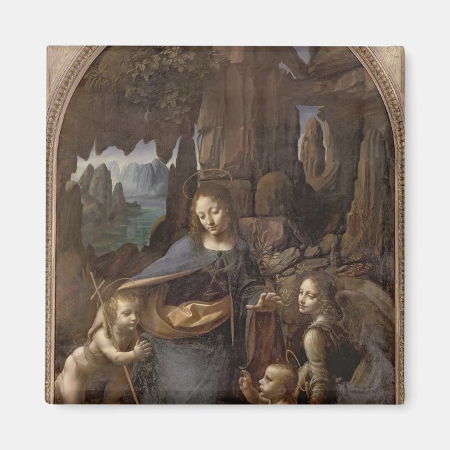 Imán La Virgen de las Rocas , c.1508 (Frente)