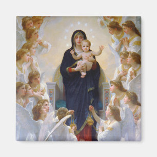 Imán La Virgen de los Ángeles, Bouguereau
