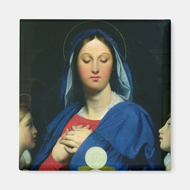 Imán La Virgen del Anfitrión, 1866 (Frente)