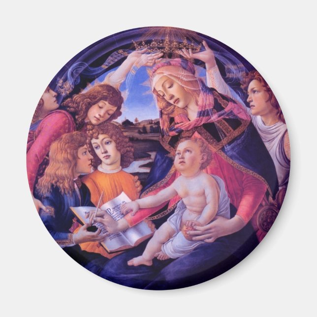 Imán La Virgen del Magnífico (Frente)