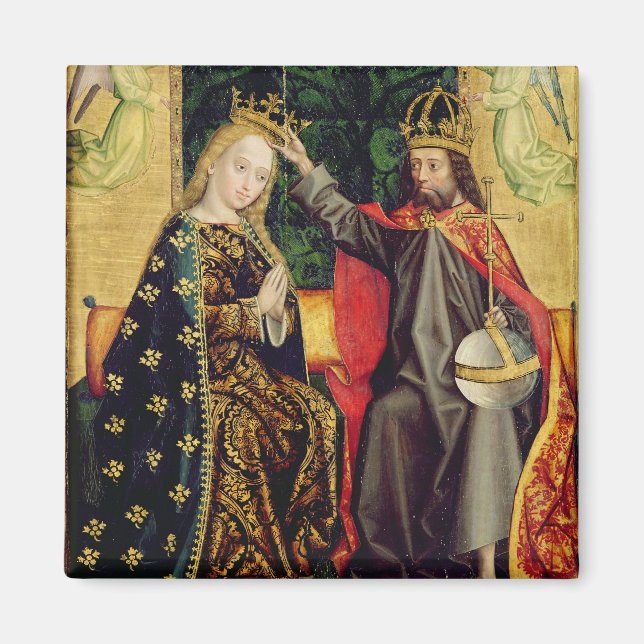 Imán La Virgen Enronada, del Altar Domo, 1499 (Frente)