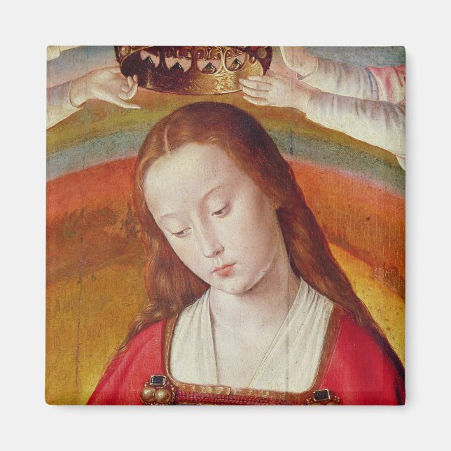 Imán La Virgen María con su Corona (Frente)