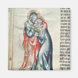 Imán La Virgen y el Cristo, de la pasión de