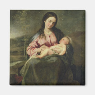 Imán La Virgen y el niño