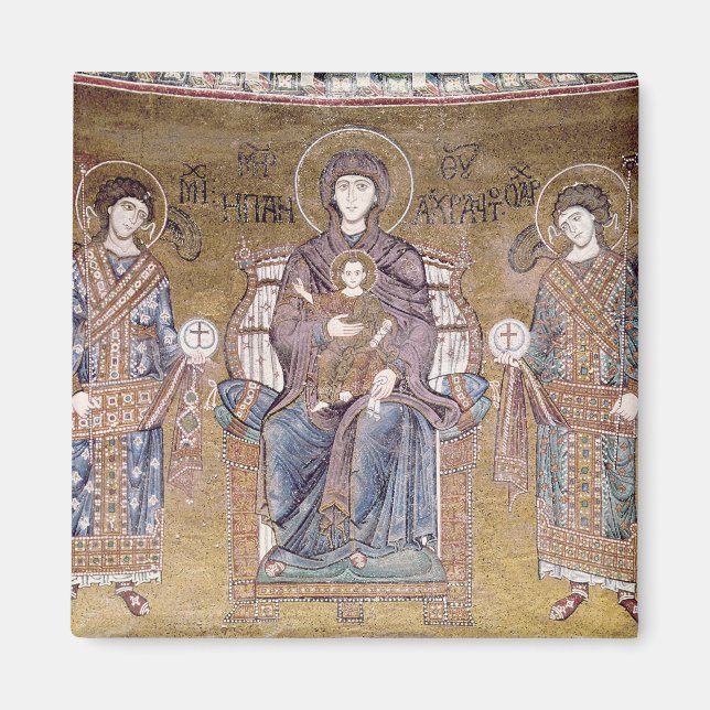 Imán La Virgen y el Niño (Frente)
