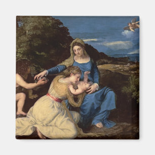 Imán La Virgen y el niño con los santos, 1532
