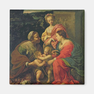 Imán La Virgen y el niño con St. Elizabeth, el Infan
