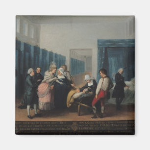 Imán La visita de Monsieur y Madame Necker