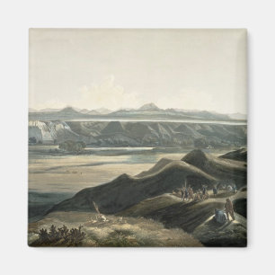Imán La vista de las montañas rocosas, platea 44 de