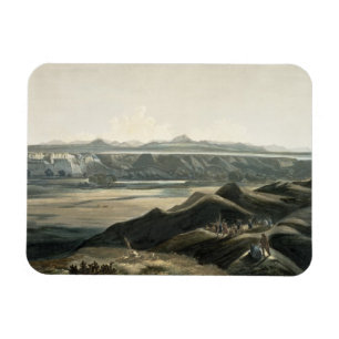 Imán La vista de las montañas rocosas, platea 44 de