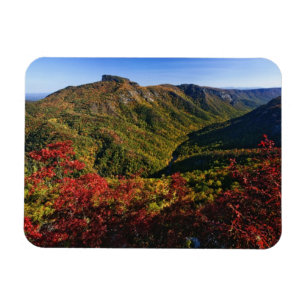 Imán La vista de otoño de Linville Gorge a menudo se de