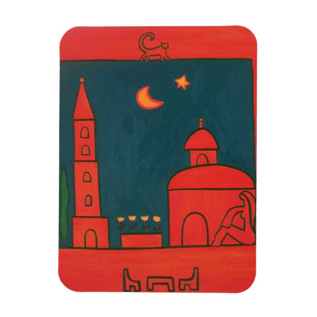 Imán La vista desde Santo Spirito 2002 (Vertical)