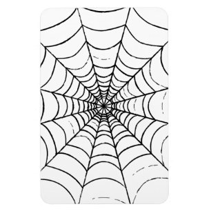 Imán La web de una araña simple