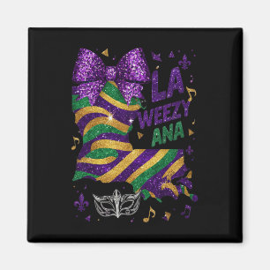 Imán La Weezy Ana Carnaval de Louisiana Mapa Martes de