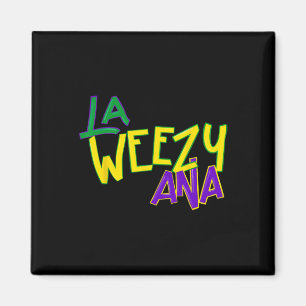 Imán La Weezy Ana Mardi Gras Louisiana Martes Grasa Muj