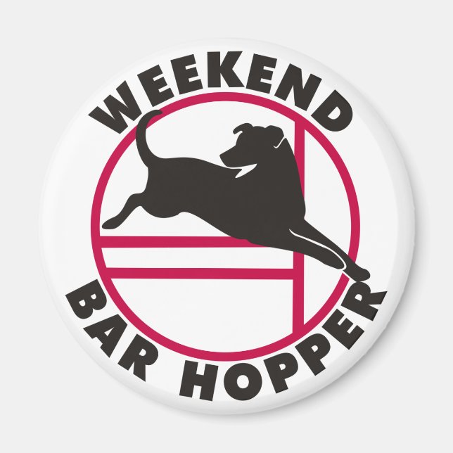 Imán Lab Agility Weekend Bar Hopper (Frente)