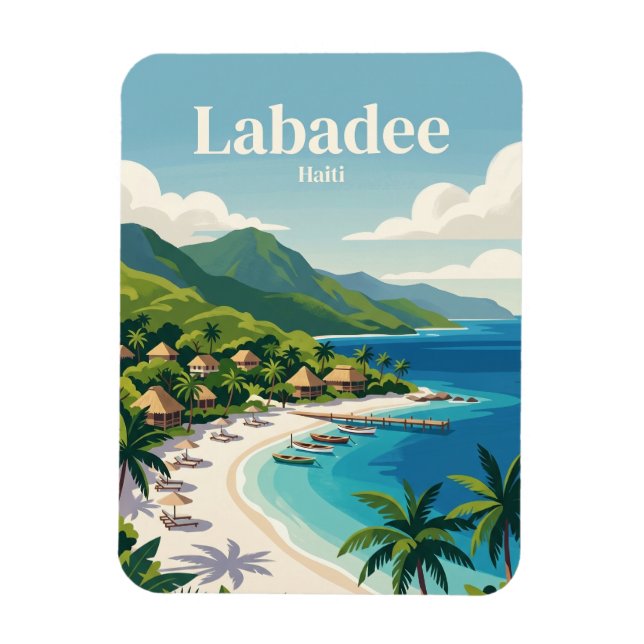 Imán Labadee Haití (Vertical)