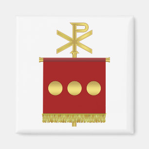 Imán Labarum con Chi Rho Magnet