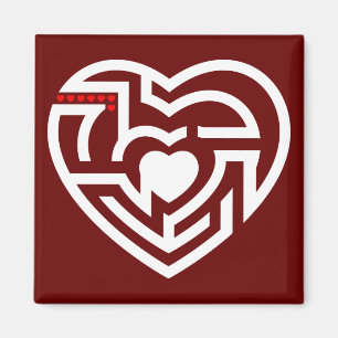 Imán laberinto de amor
