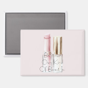 Imán Labial Rosa Blanco Esmalte de Uñas Marfil