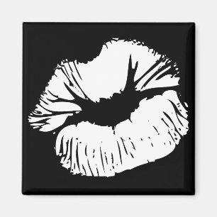 Imán Labios blancos
