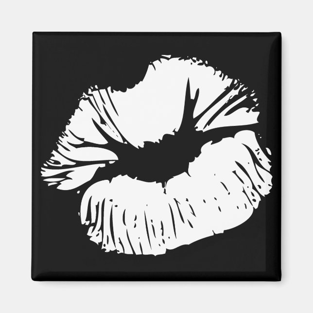 Imán Labios blancos (Frente)