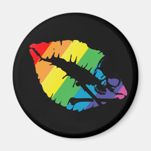 Imán labios de arco iris venenosos
