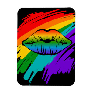 Imán Labios del arcoiris