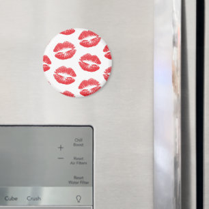 Imán Labios Rojos, Patrón De Labios, Labios Rojos, Beso