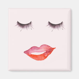 Imán Labios y Pestañas